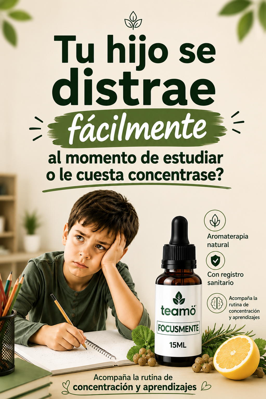 FOCUSMENTE ® | Aromaterapia para Momentos de enseñanza